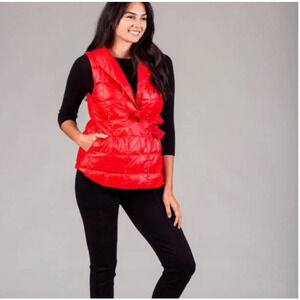 Anorak Quilted Wrap Vest Winter Light Down Vest